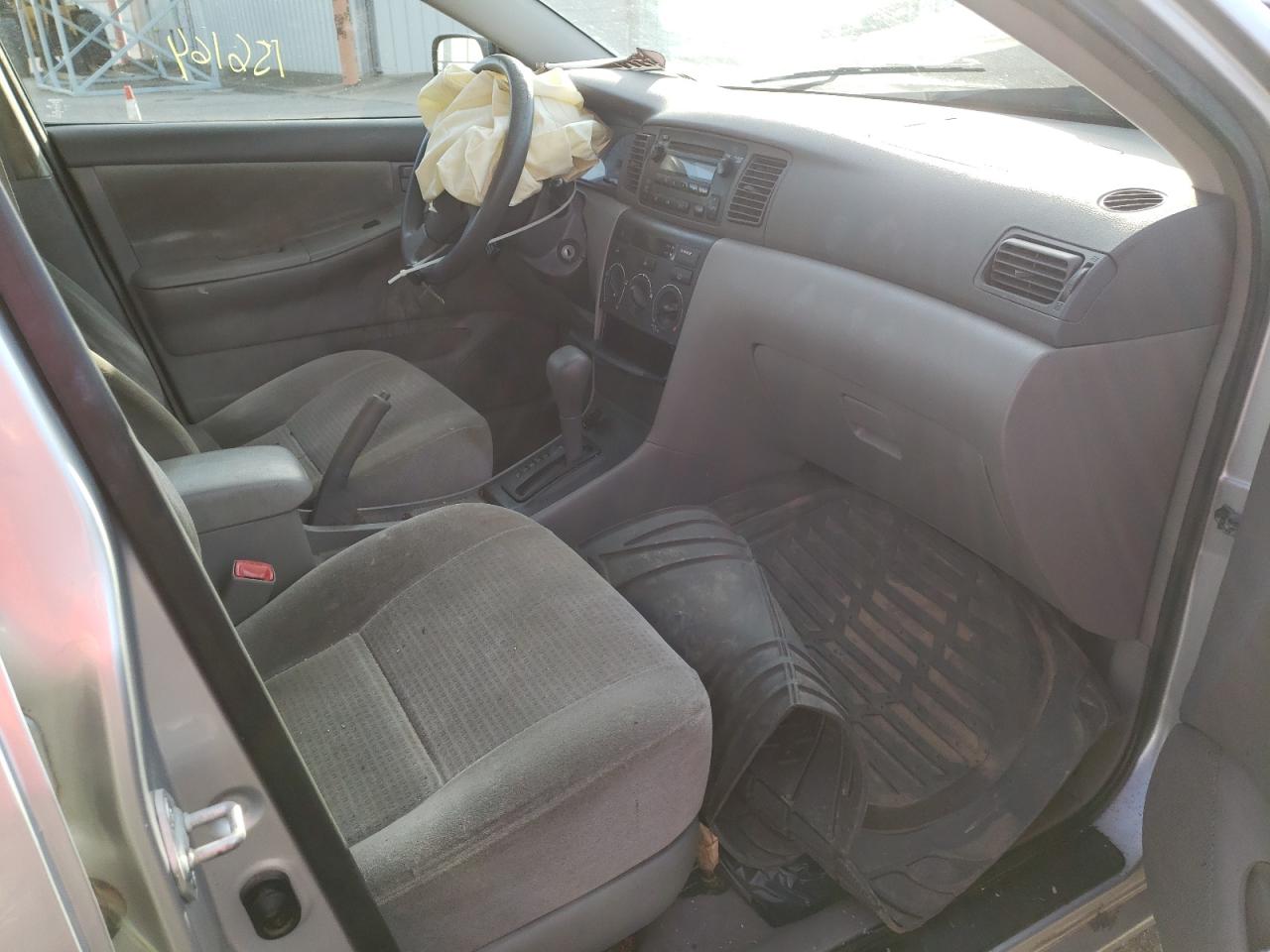 Photo 5 from auction – 2005 TOYOTA COROLLA CE with VIN JTDBR32E852052173