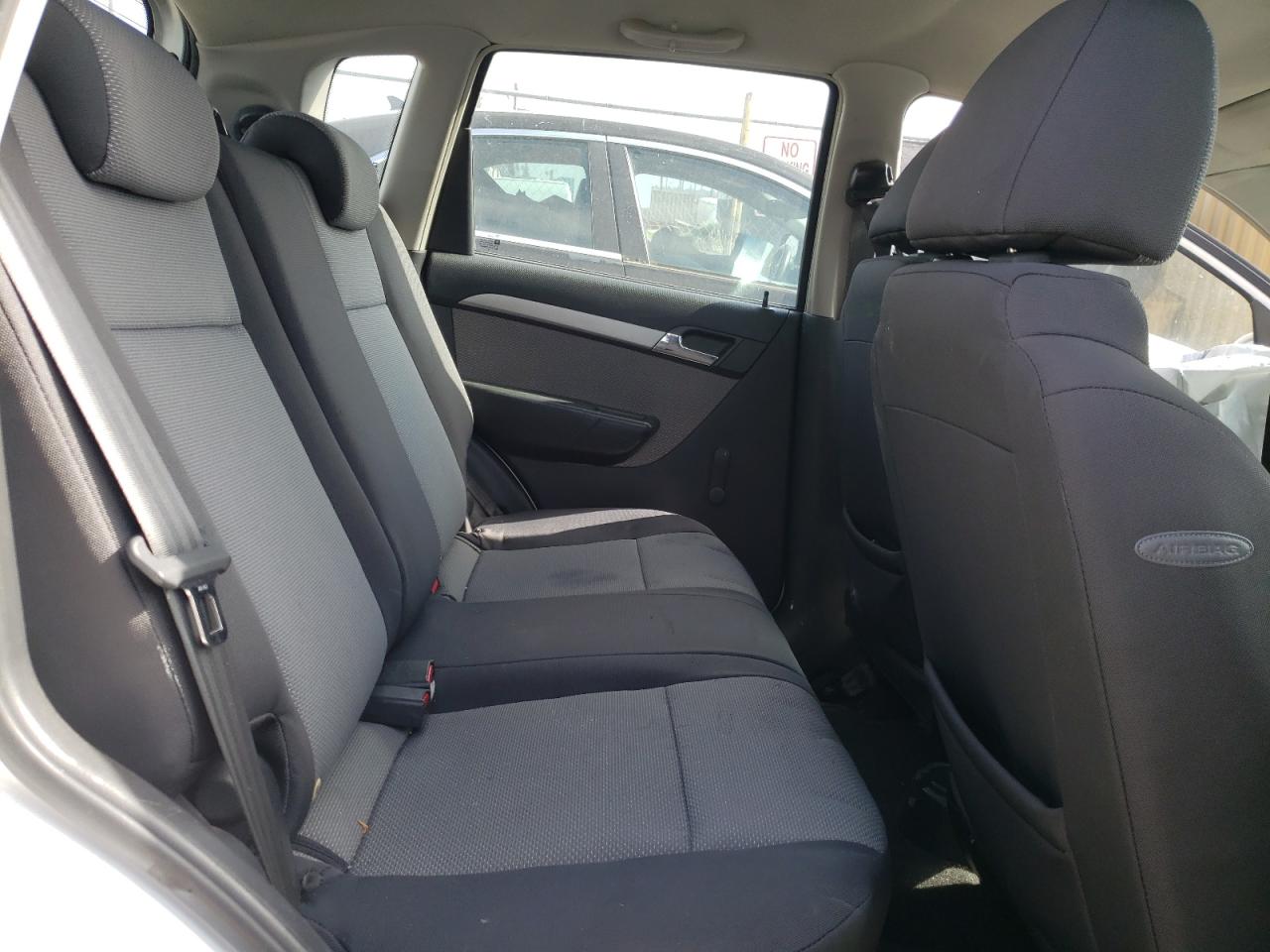 Photo 6 from auction – 2009 CHEVROLET AVEO LS with VIN KL1TD66E79B657930