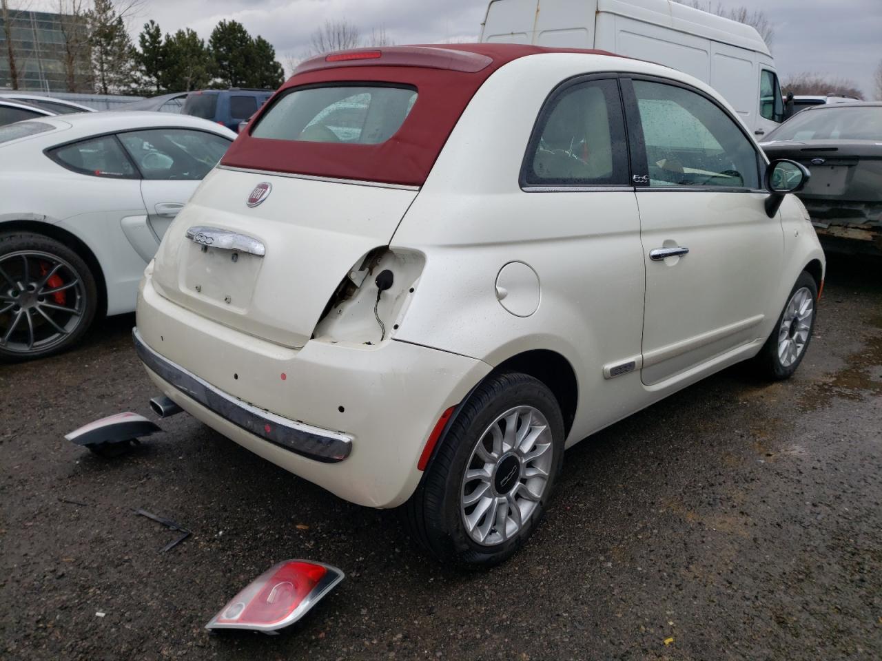 Photo 4 from auction – 2013 FIAT 500 LOUNGE with VIN 3C3CFFER7DT741278