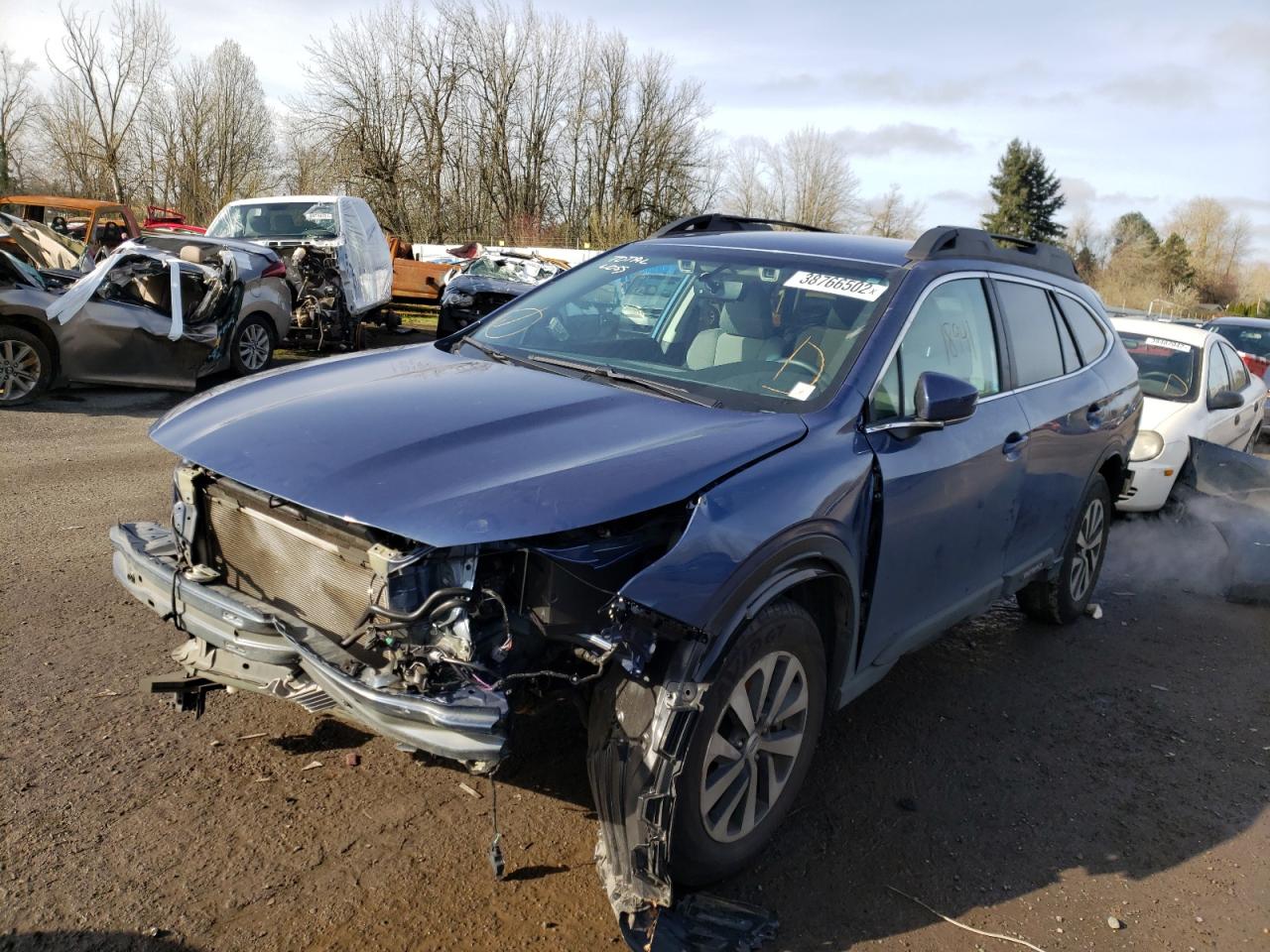 Photo 2 from auction – 2021 SUBARU OUTBACK PR with VIN 4S4BTADC2M3131604