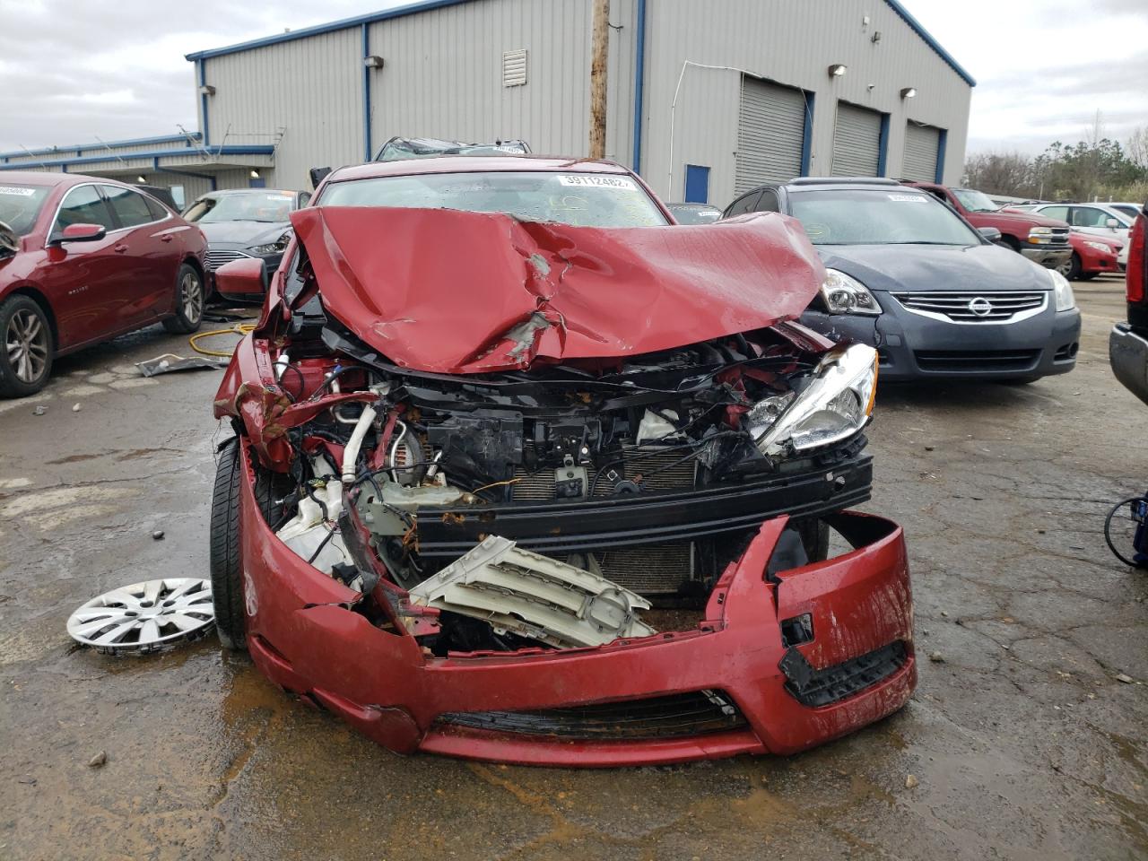 Photo 9 from auction – 2015 NISSAN SENTRA S with VIN 3N1AB7AP1FL637576