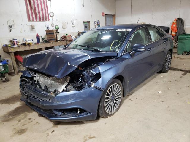 Photo 2 from auction – 2018 FORD FUSION SE with VIN 3FA6P0HD2JR211138