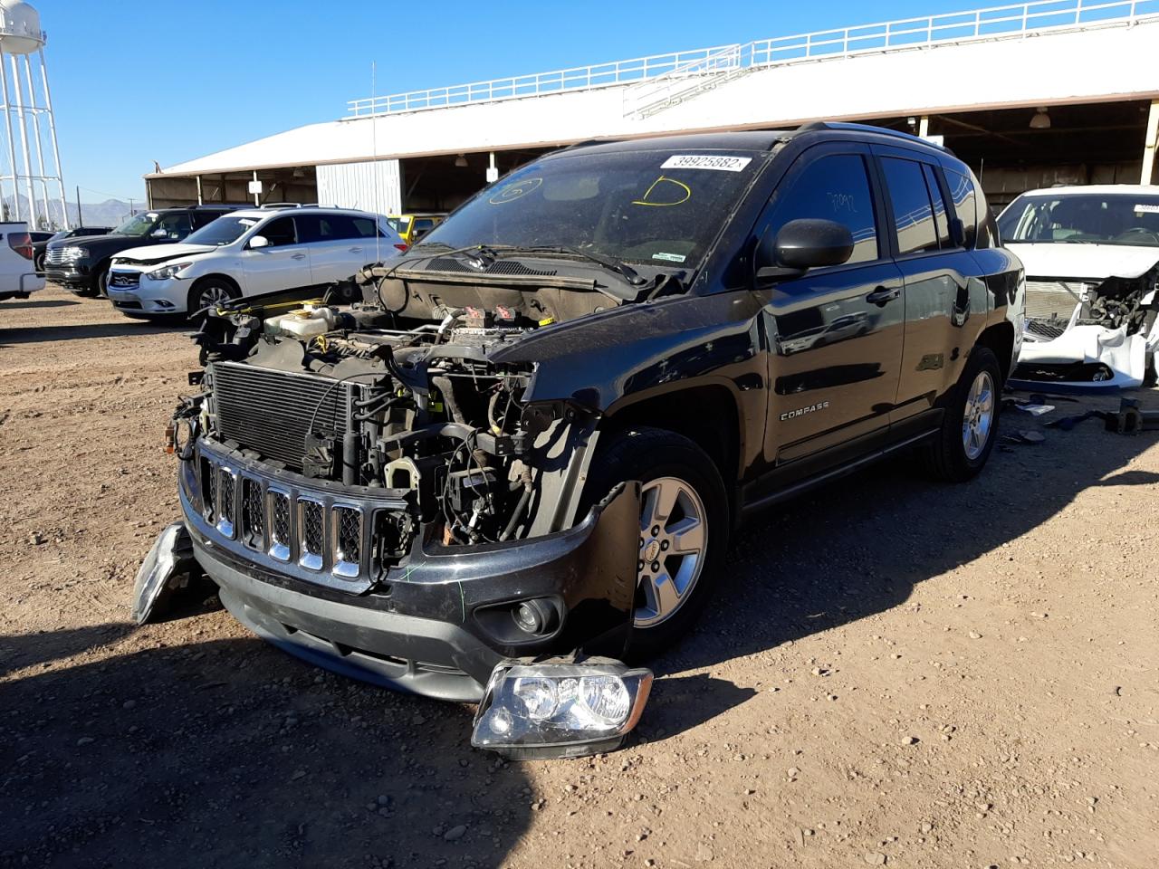 Photo 2 from auction – 2015 JEEP COMPASS SP with VIN 1C4NJCBA5FD129704
