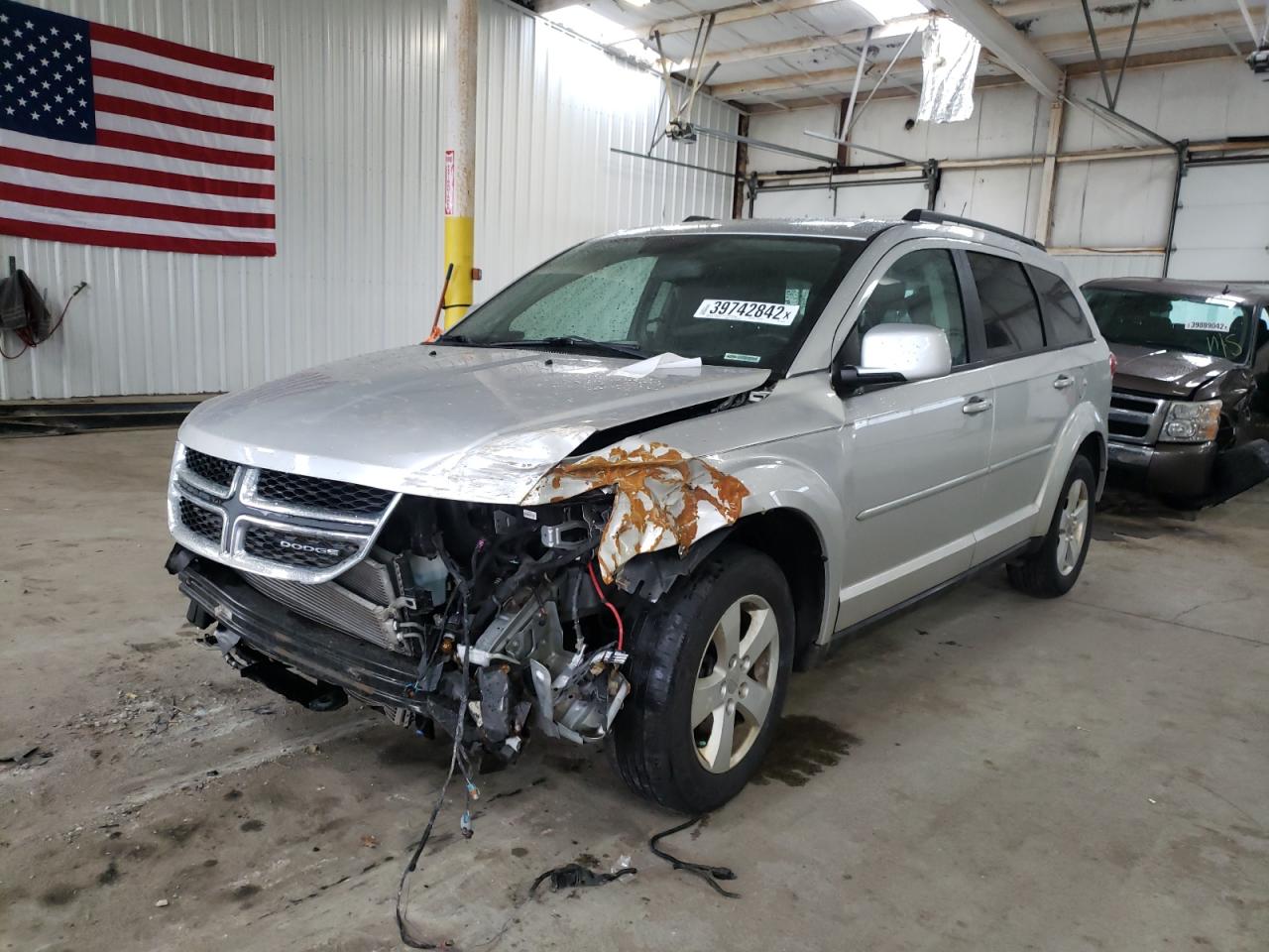 Photo 2 from auction – 2012 DODGE JOURNEY SX with VIN 3C4PDDBG2CT143284