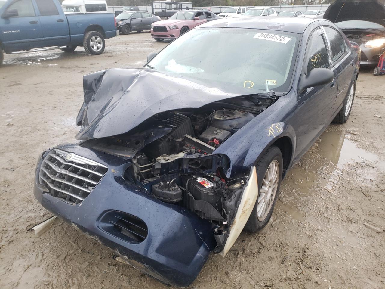 Photo 2 from auction – 2005 CHRYSLER SEBRING with VIN 1C3EL46X25N678725