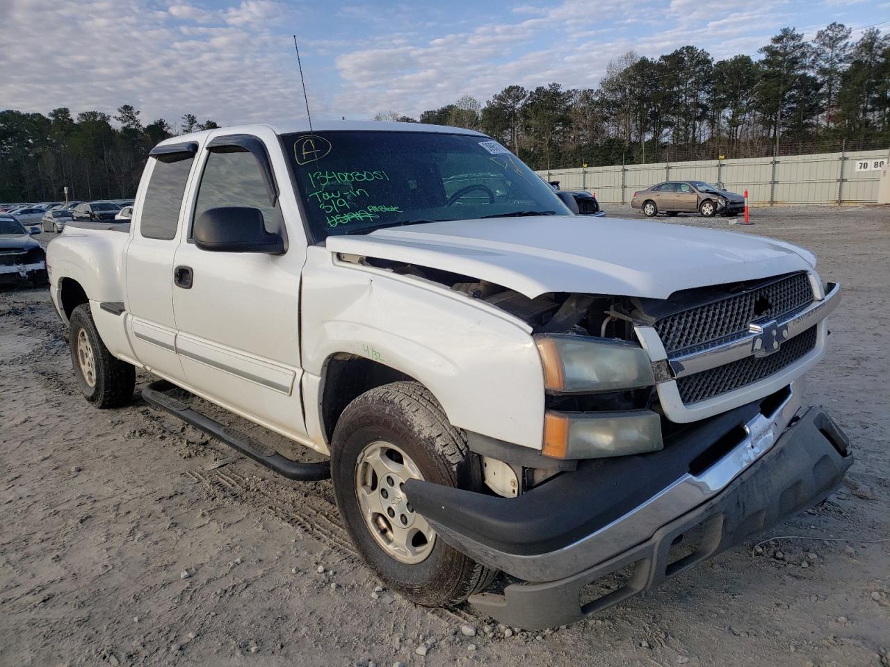 CHEVROLET SILVERADO 2003 with VIN 1GCEK19T13Z247658 - Photo from auction