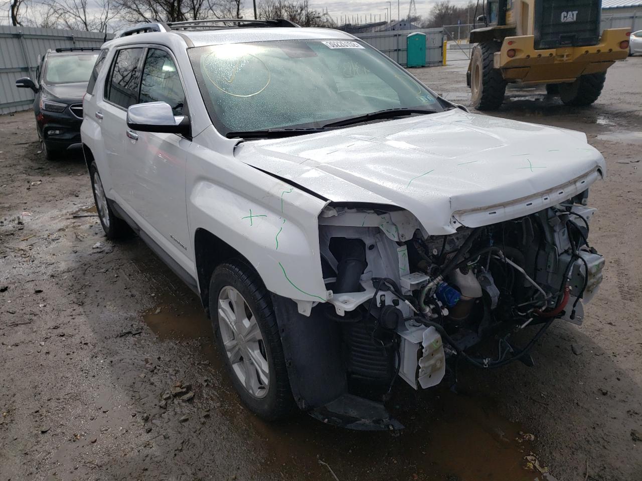 GMC TERRAIN SL 2017 with VIN 2GKFLUE36H6325027 - Photo from auction