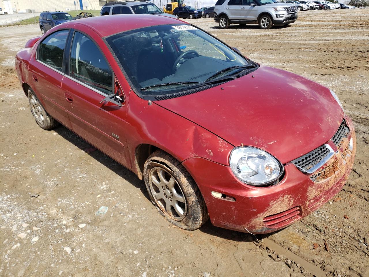 DODGE NEON SXT 2005 with VIN 1B3ES56CX5D125801 - Photo from auction