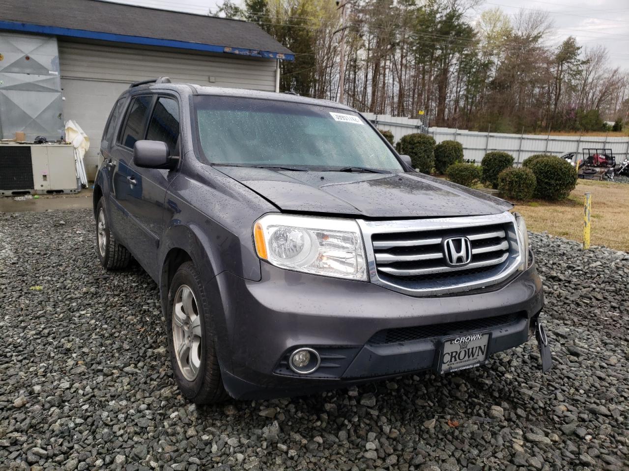 HONDA PILOT EXL 2015 with VIN 5FNYF4H50FB034149 - Photo from auction