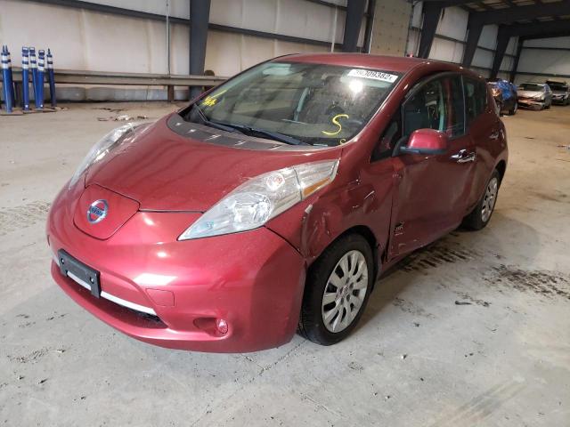 Photo 2 from auction – 2015 NISSAN LEAF S with VIN 1N4AZ0CPXFC320295
