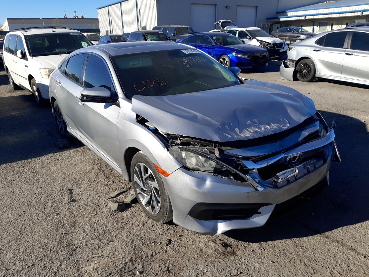 HONDA CIVIC EX 2016 with VIN 19XFC2F78GE052317 - Photo from auction
