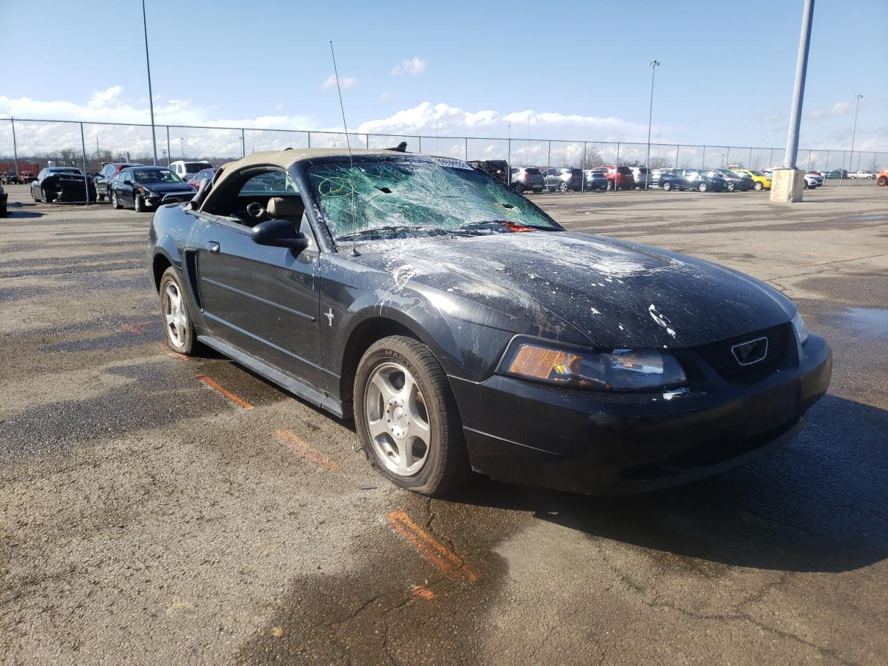 FORD MUSTANG 2003 with VIN 1FAFP44443F407627 - Photo from auction