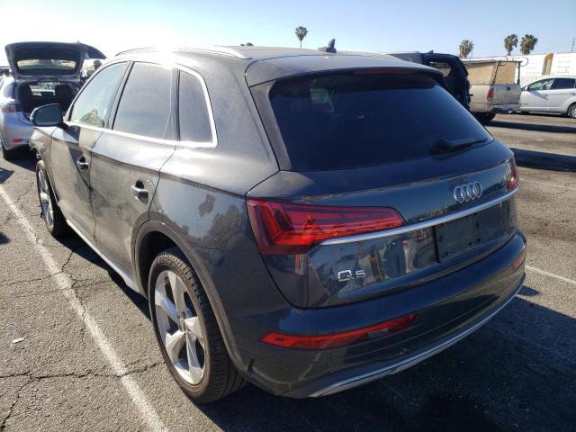 Photo 3 from auction – 2021 AUDI Q5 PREMIUM with VIN WA1BAAFY0M2004661