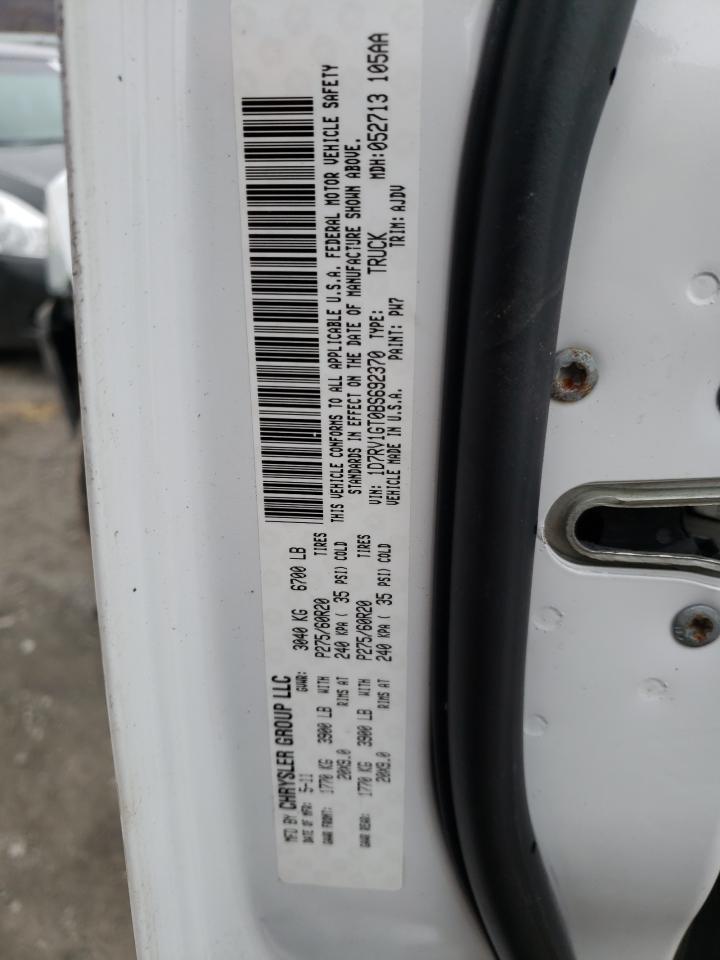 Photo 10 from auction – 2011 DODGE RAM 1500 with VIN 1D7RV1GT0BS692370