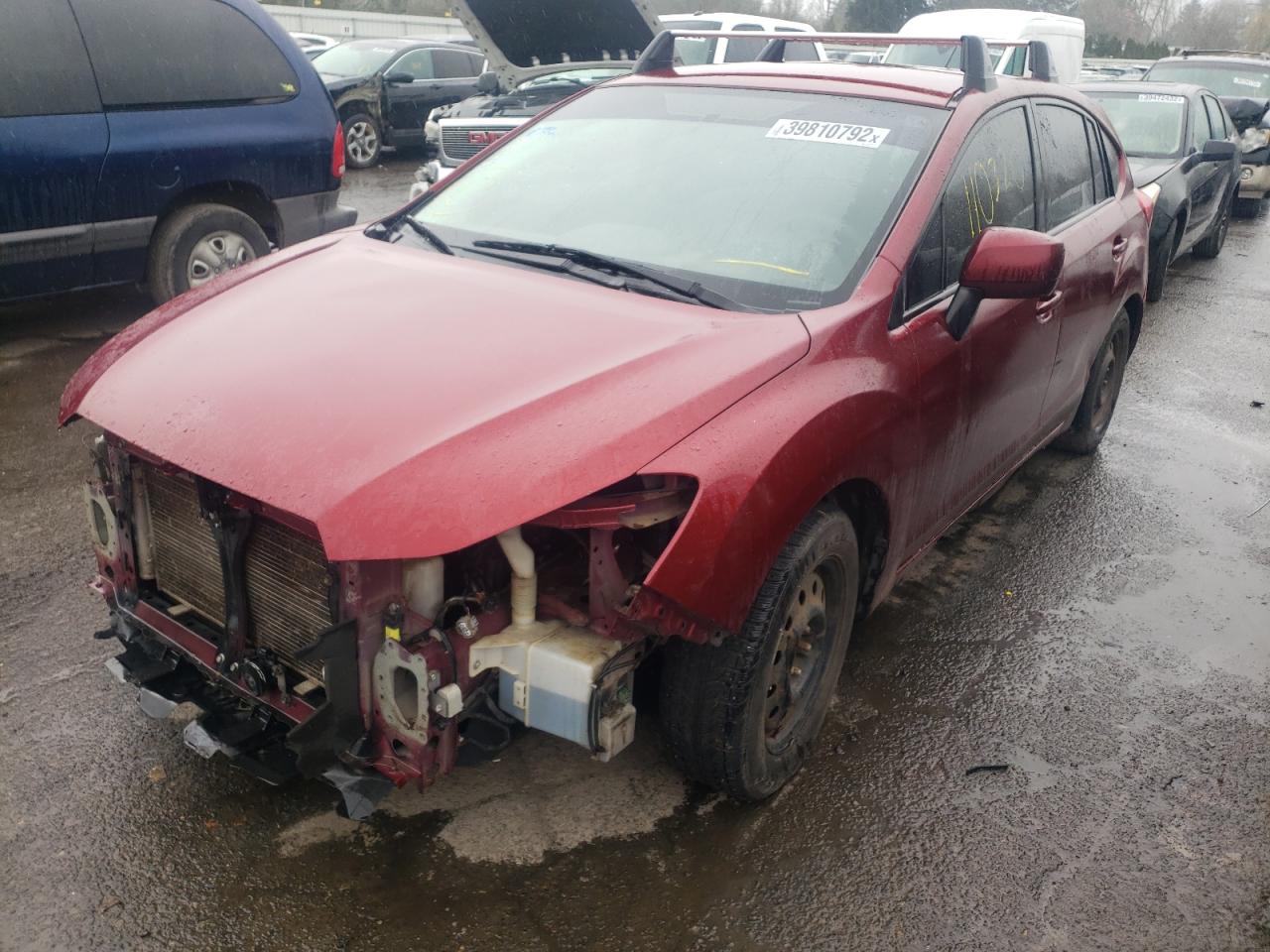 Photo 2 from auction – 2012 SUBARU IMPREZA with VIN JF1GPAA60CH241913