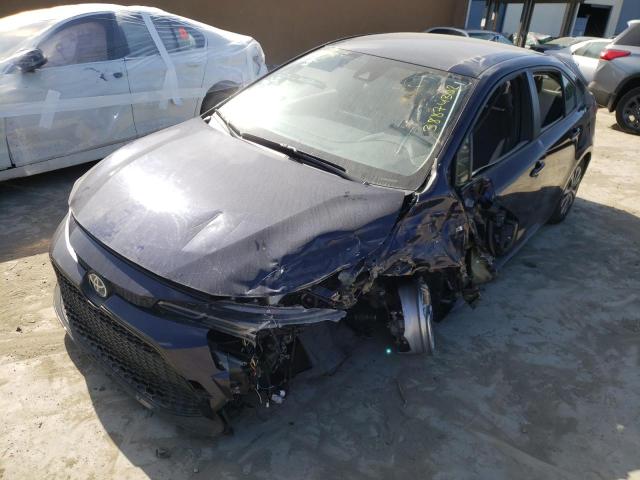 Photo 2 from auction – 2020 TOYOTA COROLLA LE with VIN JTDEBRBE8LJ028012