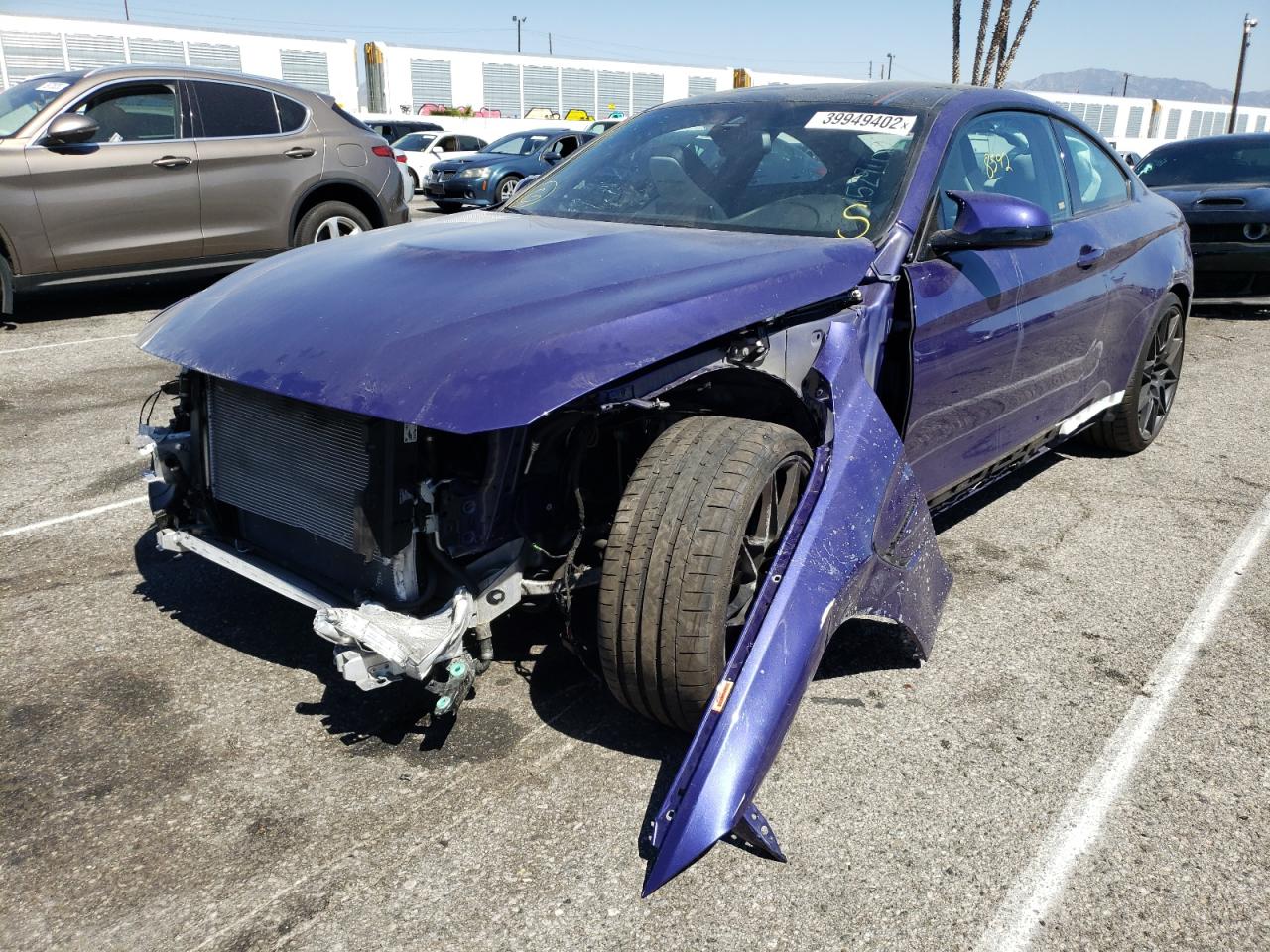 Photo 2 from auction – 2020 BMW M4 with VIN WBS4Y9C06LFJ78760