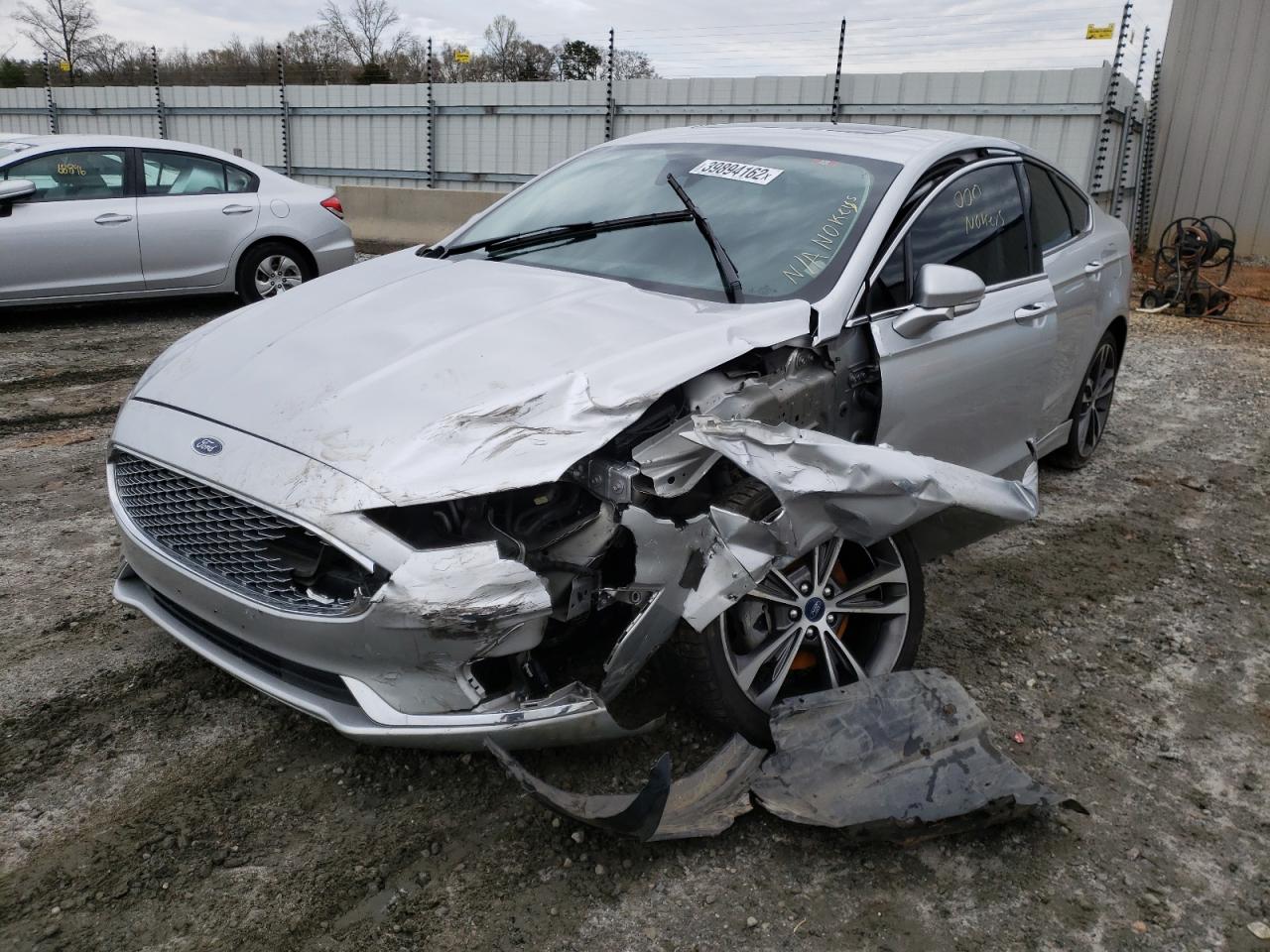 Photo 2 from auction – 2019 FORD FUSION with VIN 3FA6P0D93KR141586
