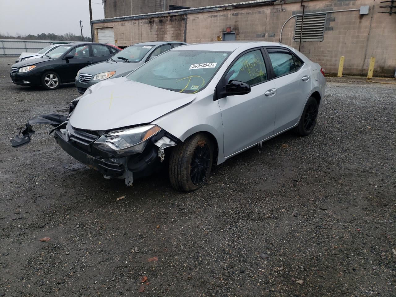 Photo 2 from auction – 2016 TOYOTA COROLLA L with VIN 2T1BURHE9GC633341