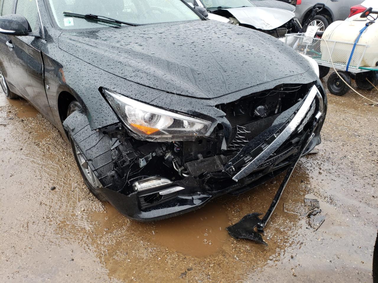 Photo 9 from auction – 2015 INFINITI Q50 BASE with VIN JN1BV7AR6FM402433