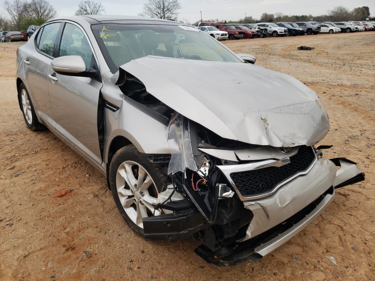 KIA OPTIMA EX 2013 with VIN 5XXGN4A7XDG168803 - Photo from auction