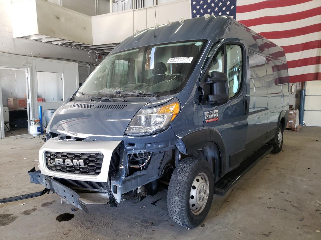Photo 2 from auction – 2019 RAM PROMASTER with VIN 3C6TRVDG0KE514892