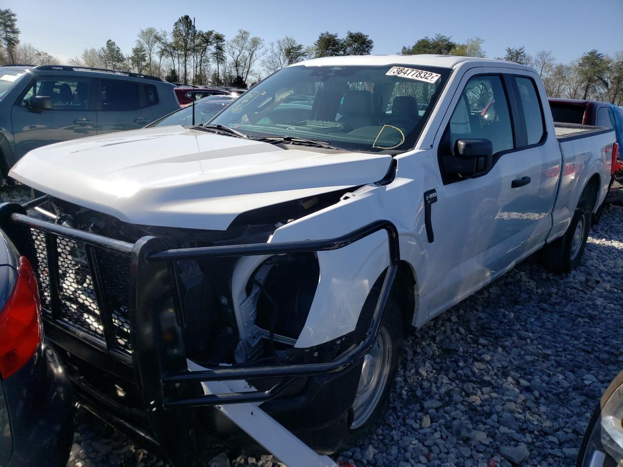 Photo 2 from auction – 2021 FORD F150 SUPER with VIN 1FTEX1EB5MFC64884