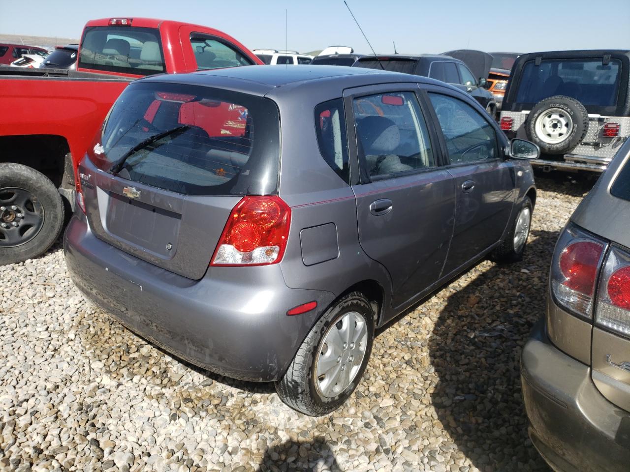 Photo 4 from auction – 2008 CHEVROLET AVEO BASE with VIN KL1TD666X8B255911