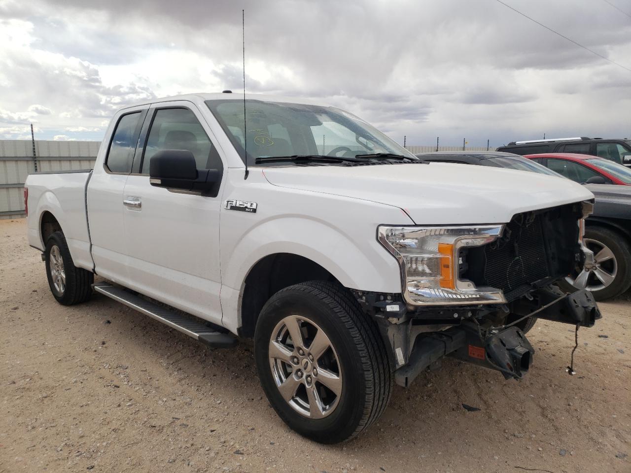 FORD F150 SUPER 2018 with VIN 1FTEX1C52JKF74460 - Photo from auction