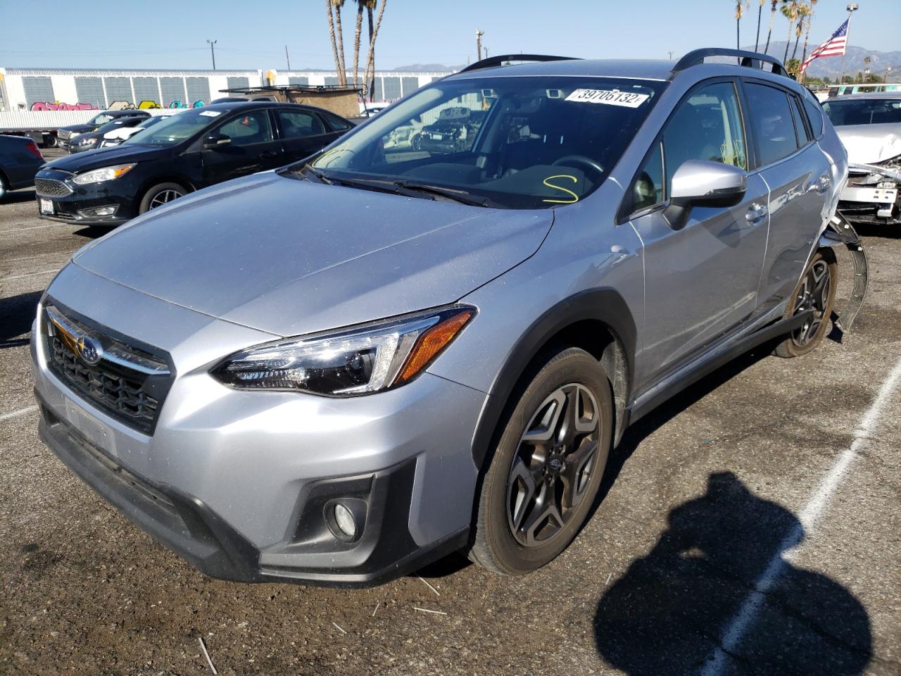 Photo 2 from auction – 2019 SUBARU CROSSTREK with VIN JF2GTAMC2KH361932