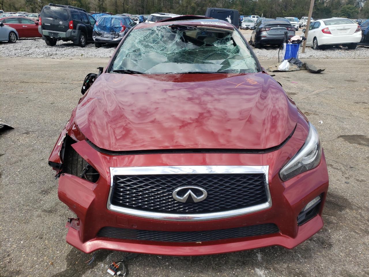 Photo 9 from auction – 2014 INFINITI Q50 BASE with VIN JN1BV7AR3EM701280