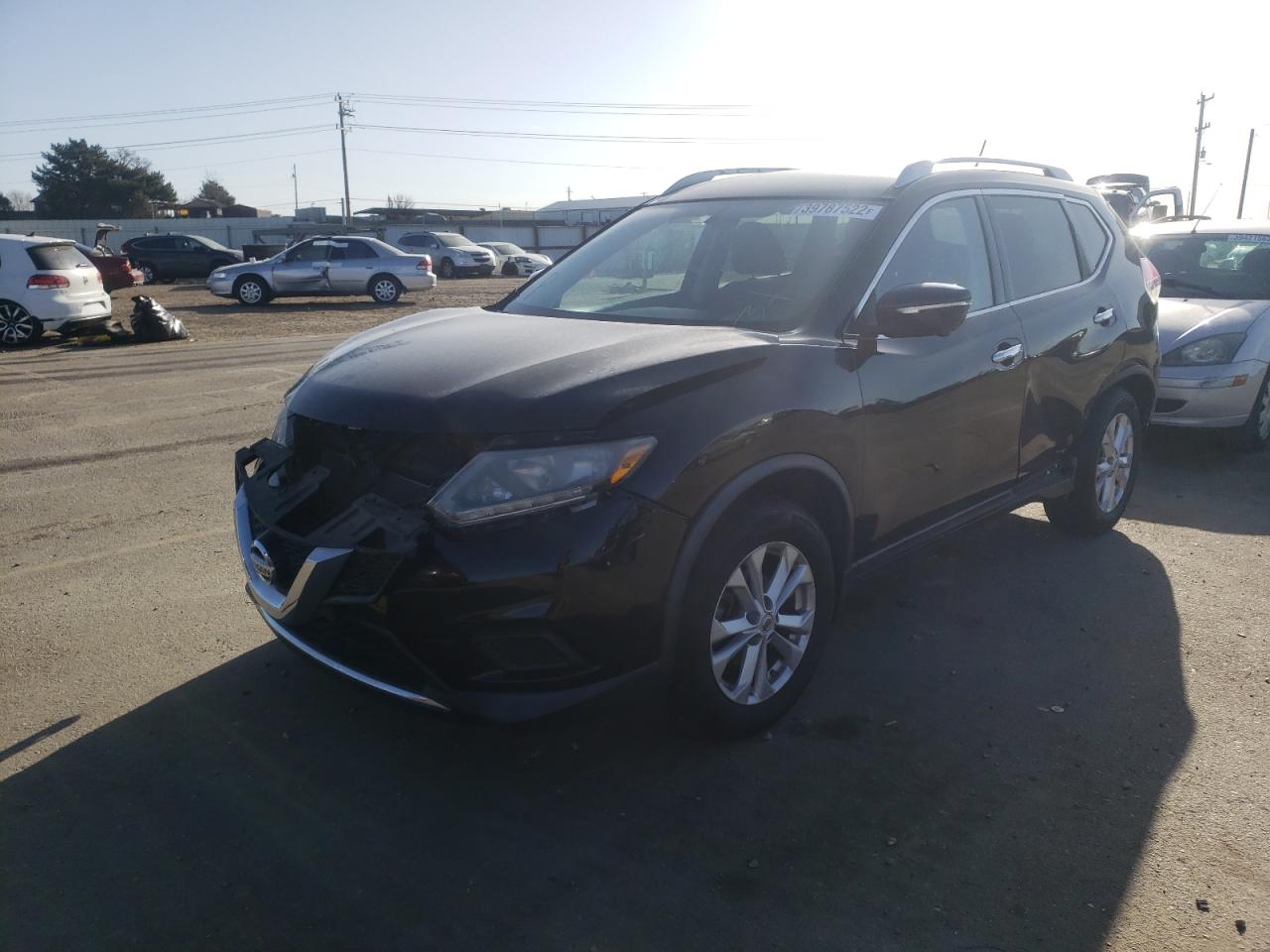 Photo 2 from auction – 2015 NISSAN ROGUE S with VIN KNMAT2MV1FP508717