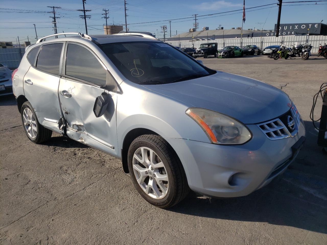 NISSAN ROGUE S 2011 with VIN JN8AS5MT3BW154092 - Photo from auction