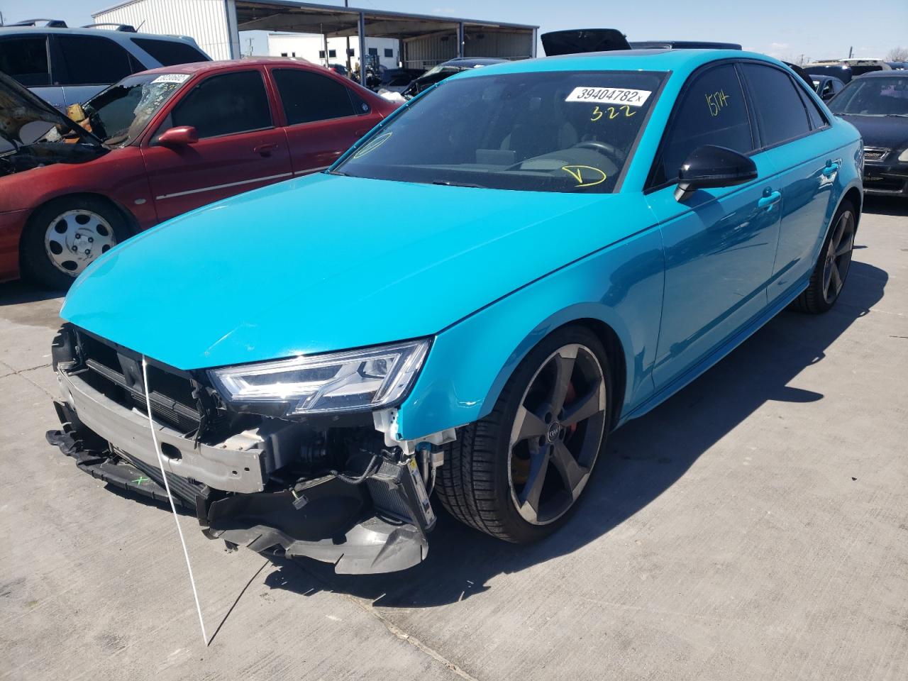 Photo 2 from auction – 2019 AUDI S4 PRESTIG with VIN WAUC4AF48KA069255