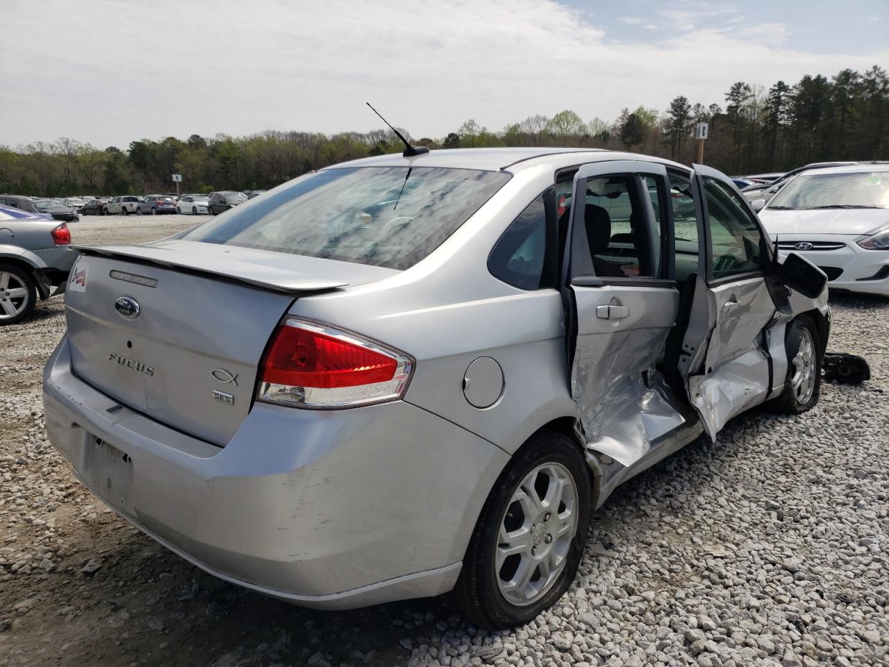 Photo 4 from auction – 2008 FORD FOCUS SE with VIN 1FAHP35NX8W264247