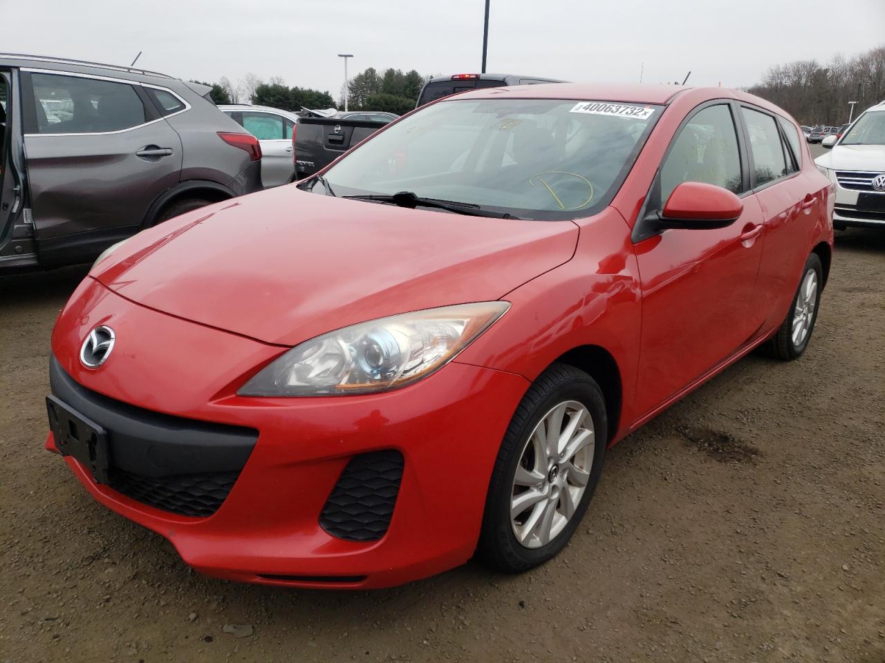 Photo 2 from auction – 2013 MAZDA 3 I with VIN JM1BL1L88D1712733