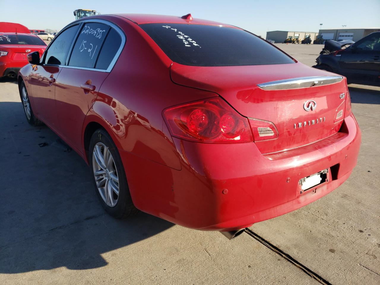 Photo 3 from auction – 2011 INFINITI G37 BASE with VIN JN1CV6AP7BM504086