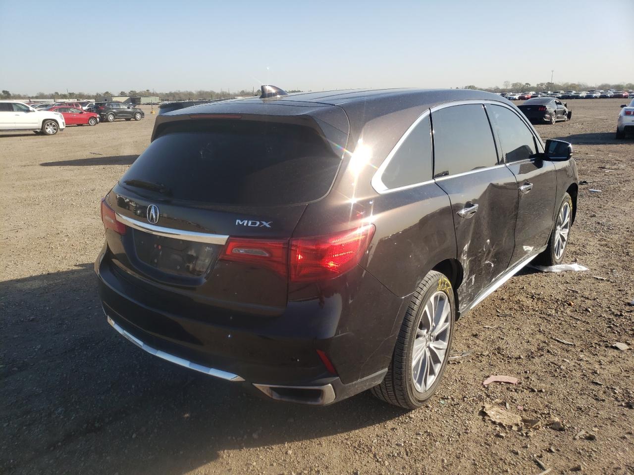 Photo 4 from auction – 2017 ACURA MDX TECHNO with VIN 5FRYD3H52HB007911