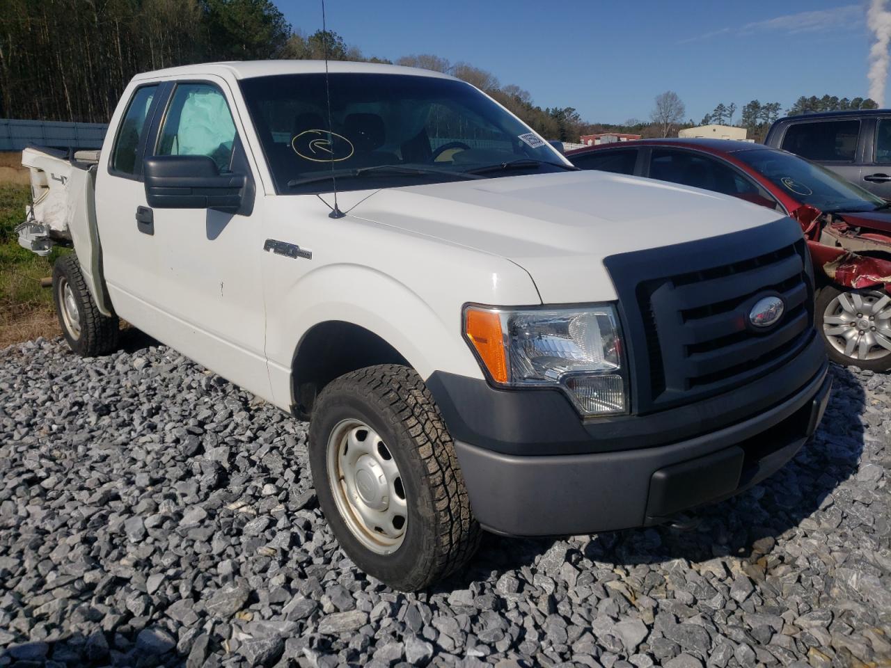 FORD F150 SUPER 2012 with VIN 1FTFX1EF3CFB87101 - Photo from auction