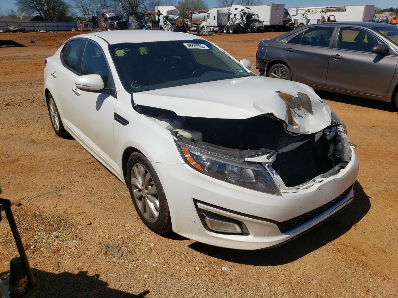 KIA OPTIMA EX 2014 with VIN 5XXGN4A78EG279321 - Photo from auction