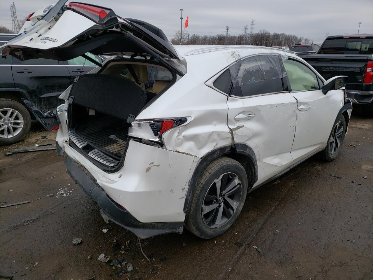Photo 4 from auction – 2019 LEXUS NX 300 BAS with VIN JTJBARBZ3K2198485