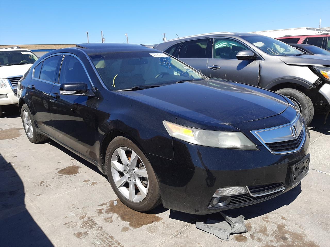 ACURA TL 2012 with VIN 19UUA8F24CA027448 - Photo from auction