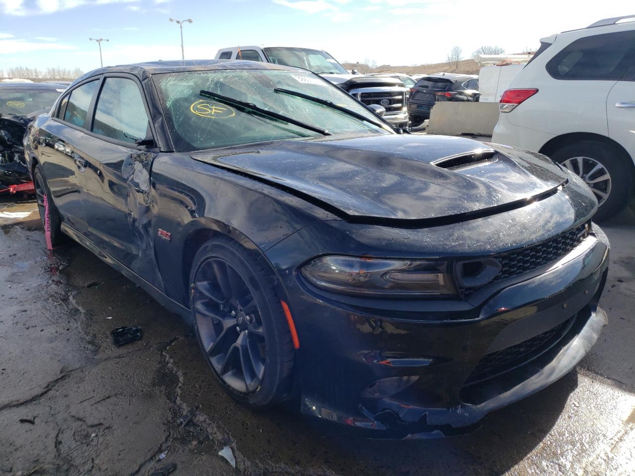 DODGE CHARGER SC 2021 with VIN 2C3CDXGJ3MH579371 - Photo from auction