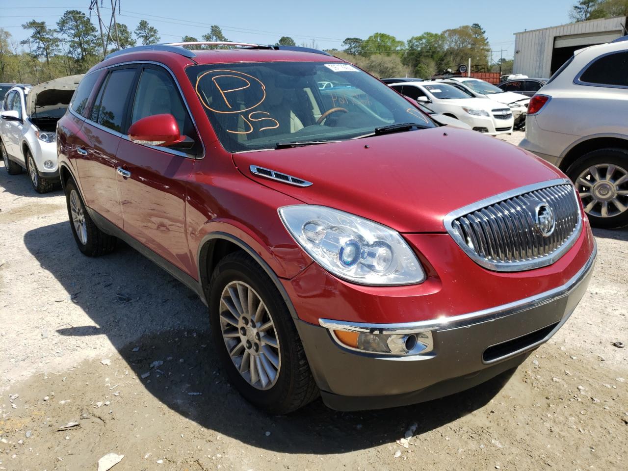 BUICK ENCLAVE 2012 with VIN 5GAKRCED8CJ392768 - Photo from auction