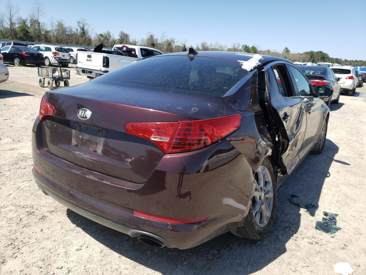 Photo 4 from auction – 2013 KIA OPTIMA EX with VIN 5XXGN4A79DG100931