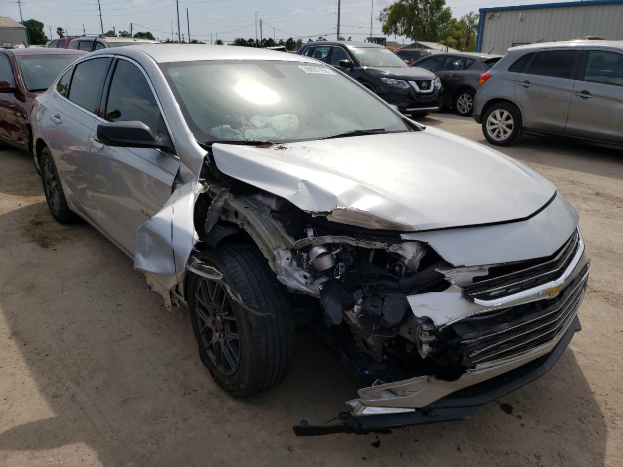 CHEVROLET MALIBU LS 2017 with VIN 1G1ZB5ST1HF259023 - Photo from auction