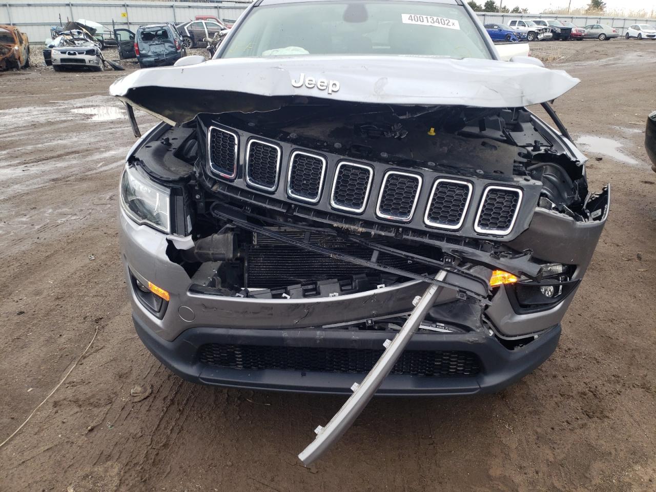 Photo 9 from auction – 2018 JEEP COMPASS LA with VIN 3C4NJCBB9JT469272