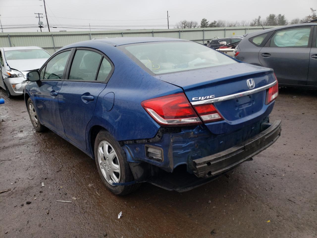 Photo 9 from auction – 2013 HONDA CIVIC LX with VIN 19XFB2F59DE051805