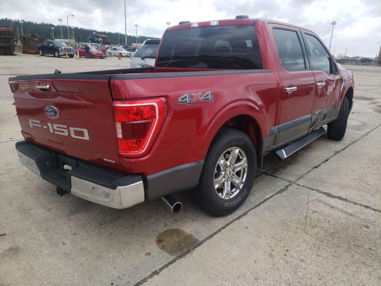 Photo 4 from auction – 2021 FORD F150 SUPER with VIN 1FTFW1E81MKD00864