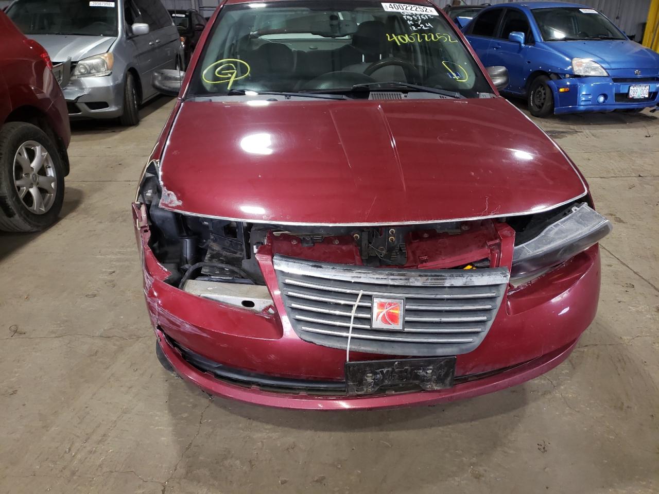 Photo 9 from auction – 2005 SATURN ION LEVEL with VIN 1G8AJ54F65Z162368
